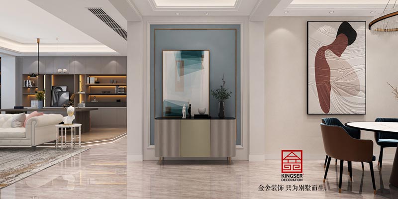 瀚林甲第167平米美式風(fēng)格裝修