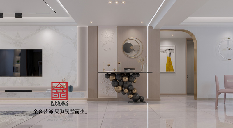 榮盛華府178平米極簡(jiǎn)風(fēng)格裝修