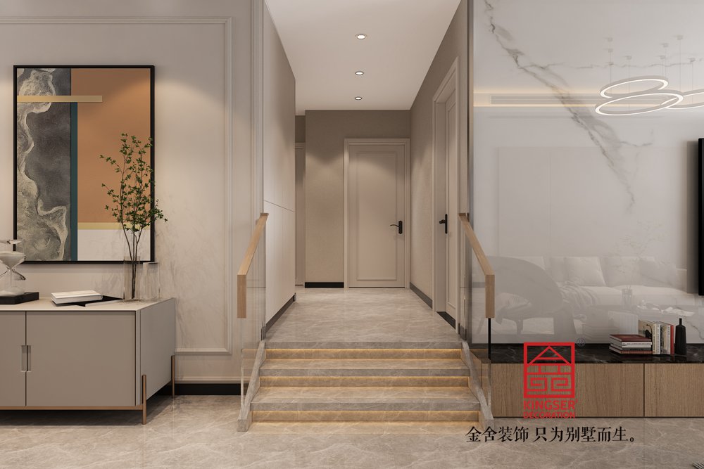 東方觀邸145平米現(xiàn)代簡(jiǎn)約裝修-玄關(guān)