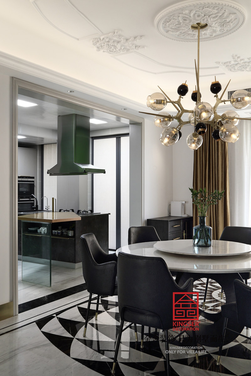 天山九峯210㎡當代風格裝修實景圖