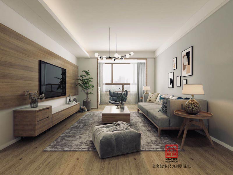 東南智匯城135平米裝修設(shè)計案例