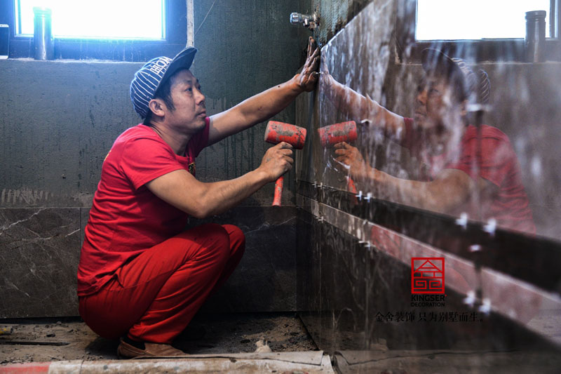 榮盛華府215㎡裝修施工現(xiàn)場