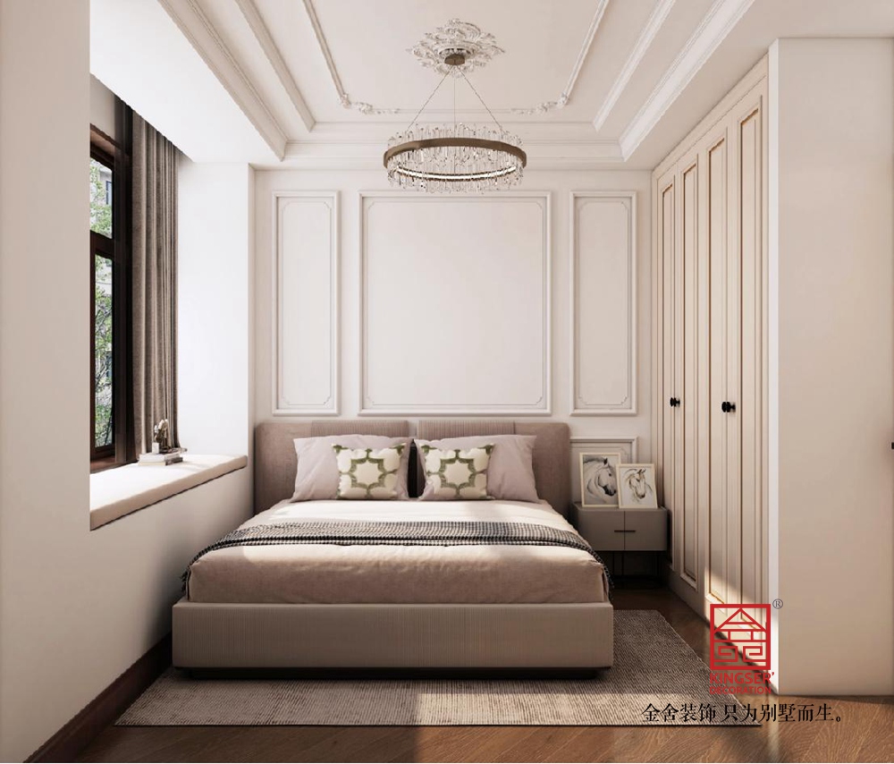 瑞凝府185平米歐式風格裝修-臥室