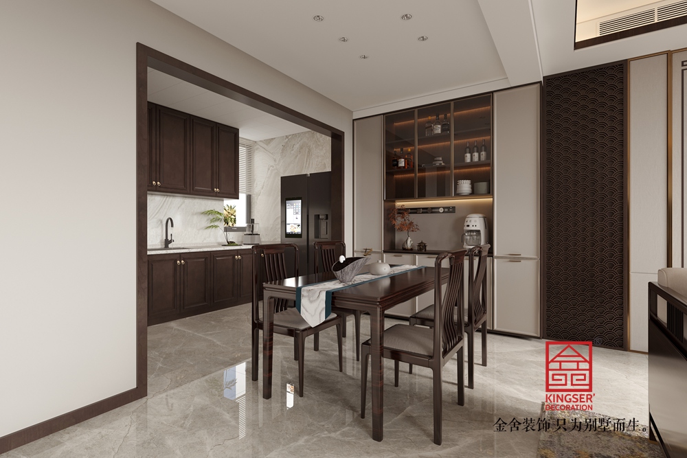 中央云著180平米新中式風(fēng)格裝修-書(shū)房