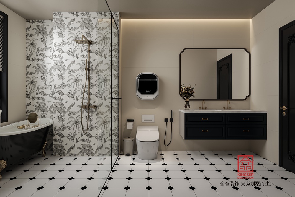 中海峯三號院235平米法式風(fēng)格裝修-衛(wèi)生間