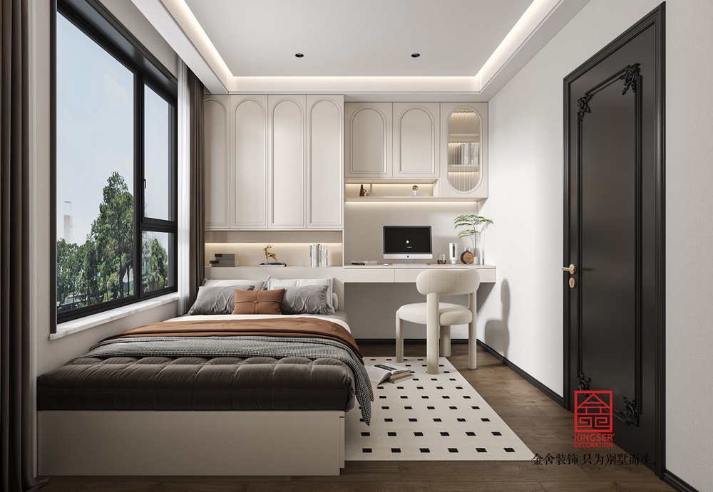 中海峯三號院235平米法式風(fēng)格裝修-兒童房