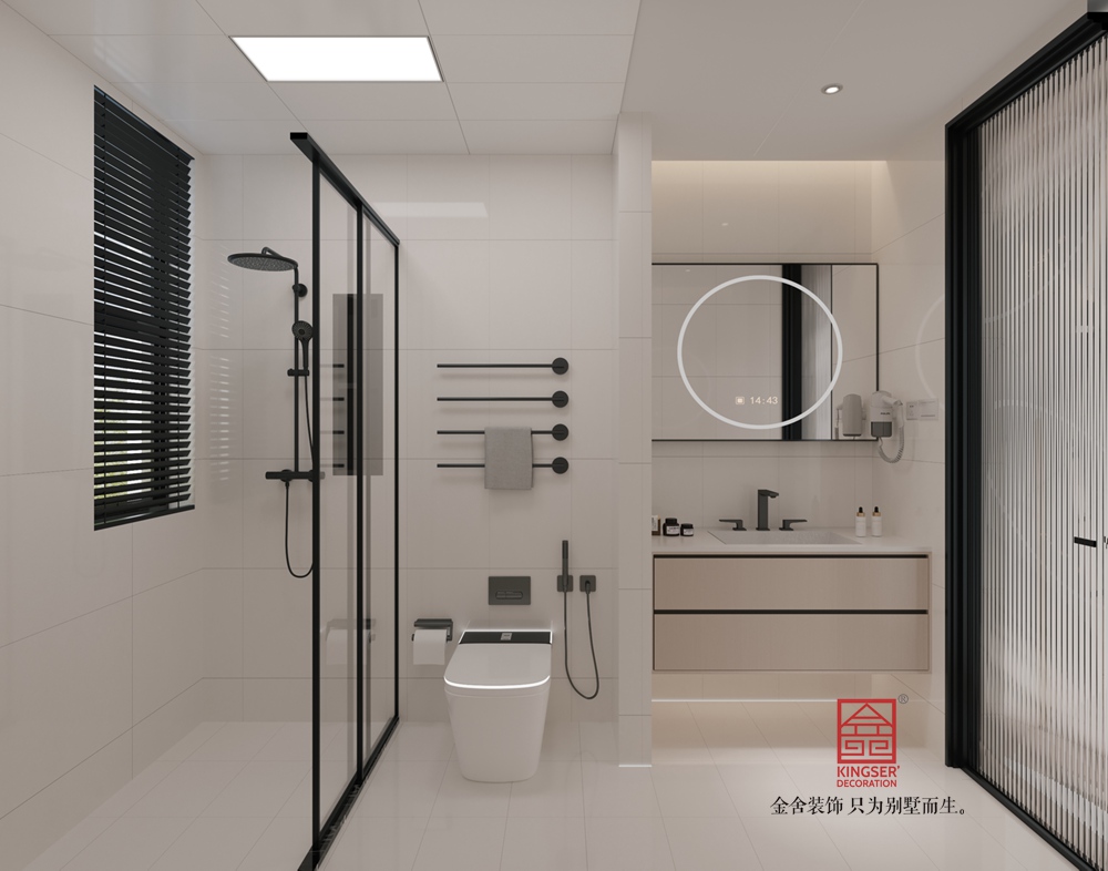 交投高新苑193平米現(xiàn)代簡約風格裝修-衛(wèi)生間