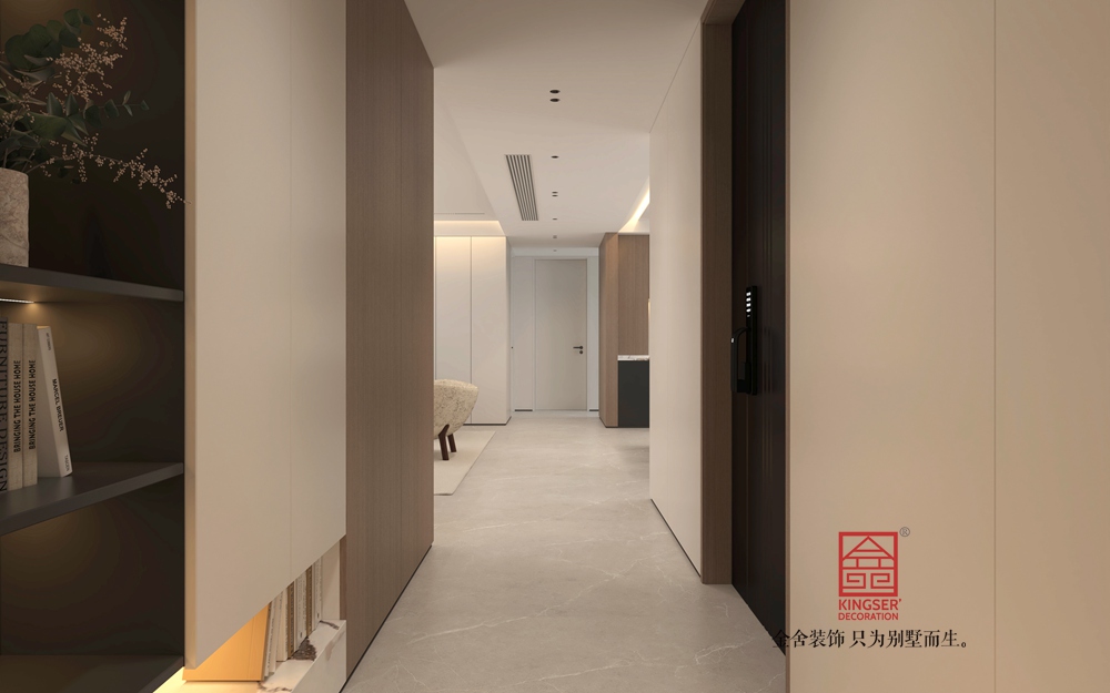 高新苑193平米現(xiàn)代風(fēng)格裝修-玄關(guān)