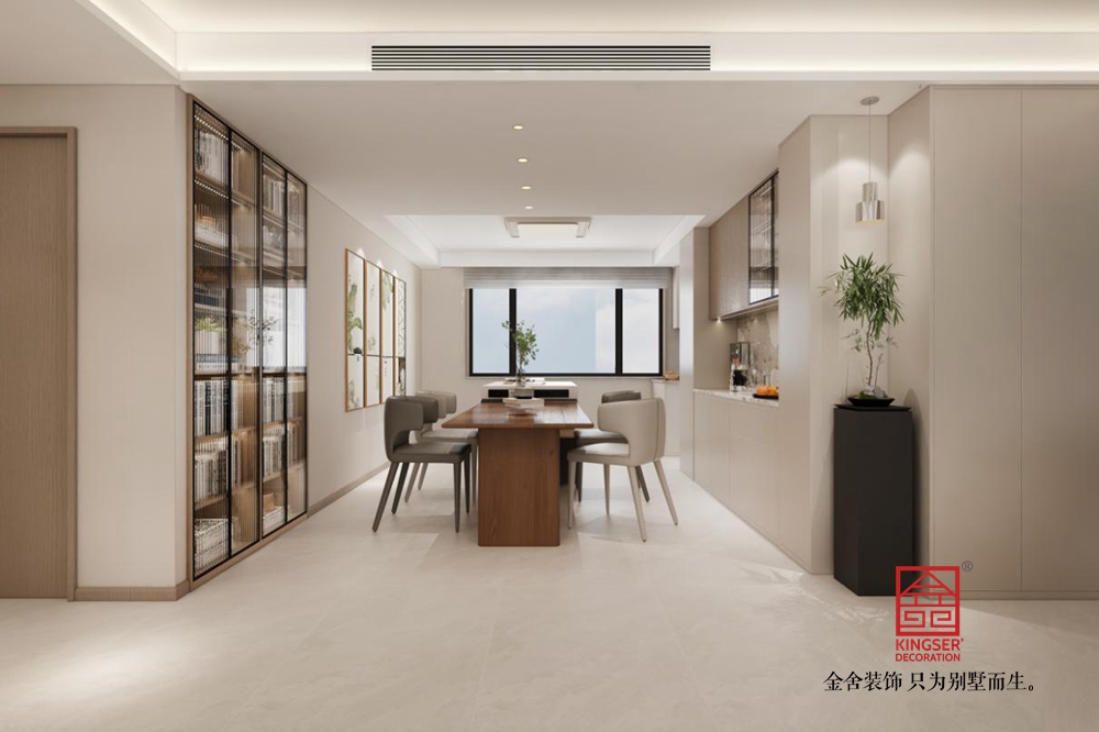 大者安吉200平米現(xiàn)代簡(jiǎn)約裝修-餐廳