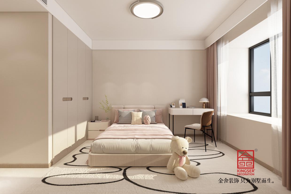 大者安吉200平米現(xiàn)代簡(jiǎn)約裝修-臥室