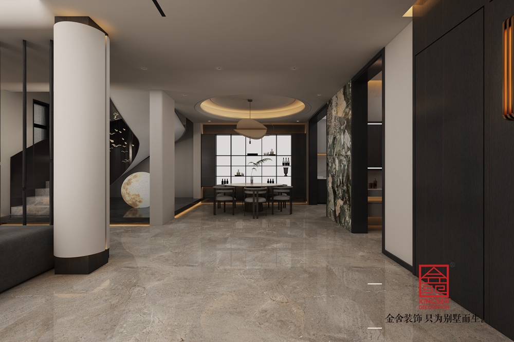 安平自建別墅700平米現(xiàn)代簡約風(fēng)格裝修-玄關(guān)