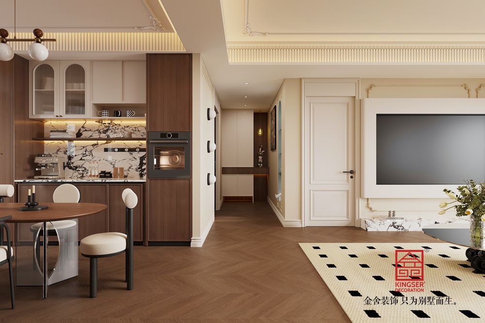 高薪苑190平米中古風(fēng)裝修-玄關(guān)