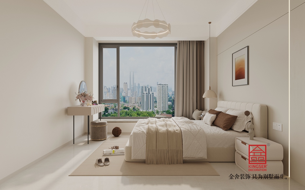 瑞凝府185平米意式風(fēng)格裝修-臥室