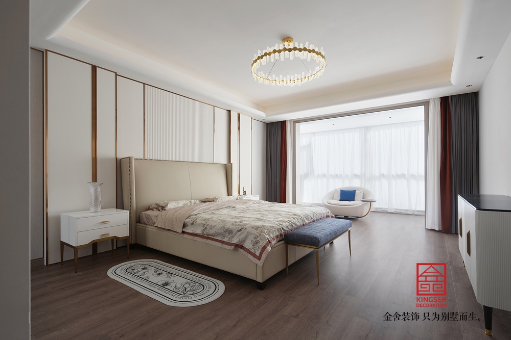 碧桂園340平米意式輕奢風(fēng)格裝修-臥室