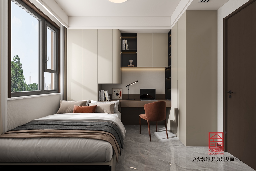 云和賦146平米現(xiàn)代簡約裝修-兒童房